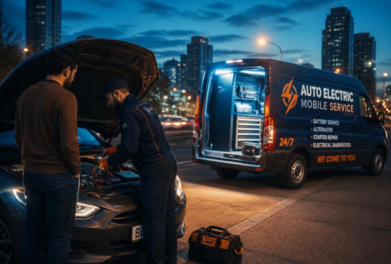 Atendimento móvel de elétrica automotiva no local em Belo Horizonte e região
